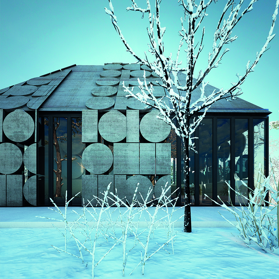 Casa Geo en Alpes Suizos, de Cyril Lancelin.