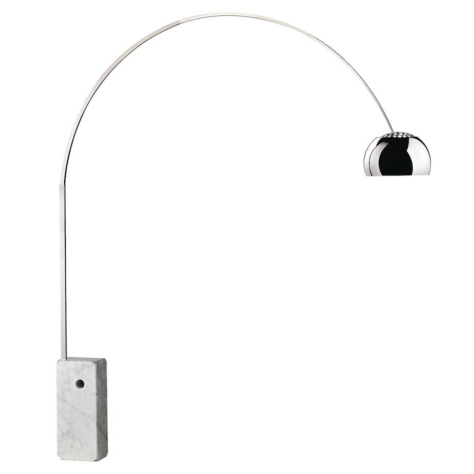 Lámpara Arco, para Flos (1962).

