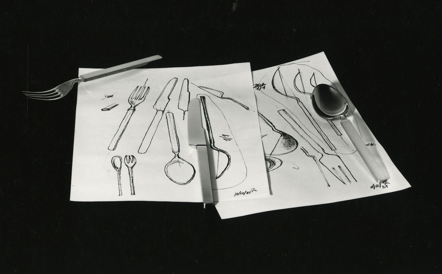Posate Dry, para Alessi (1982).
