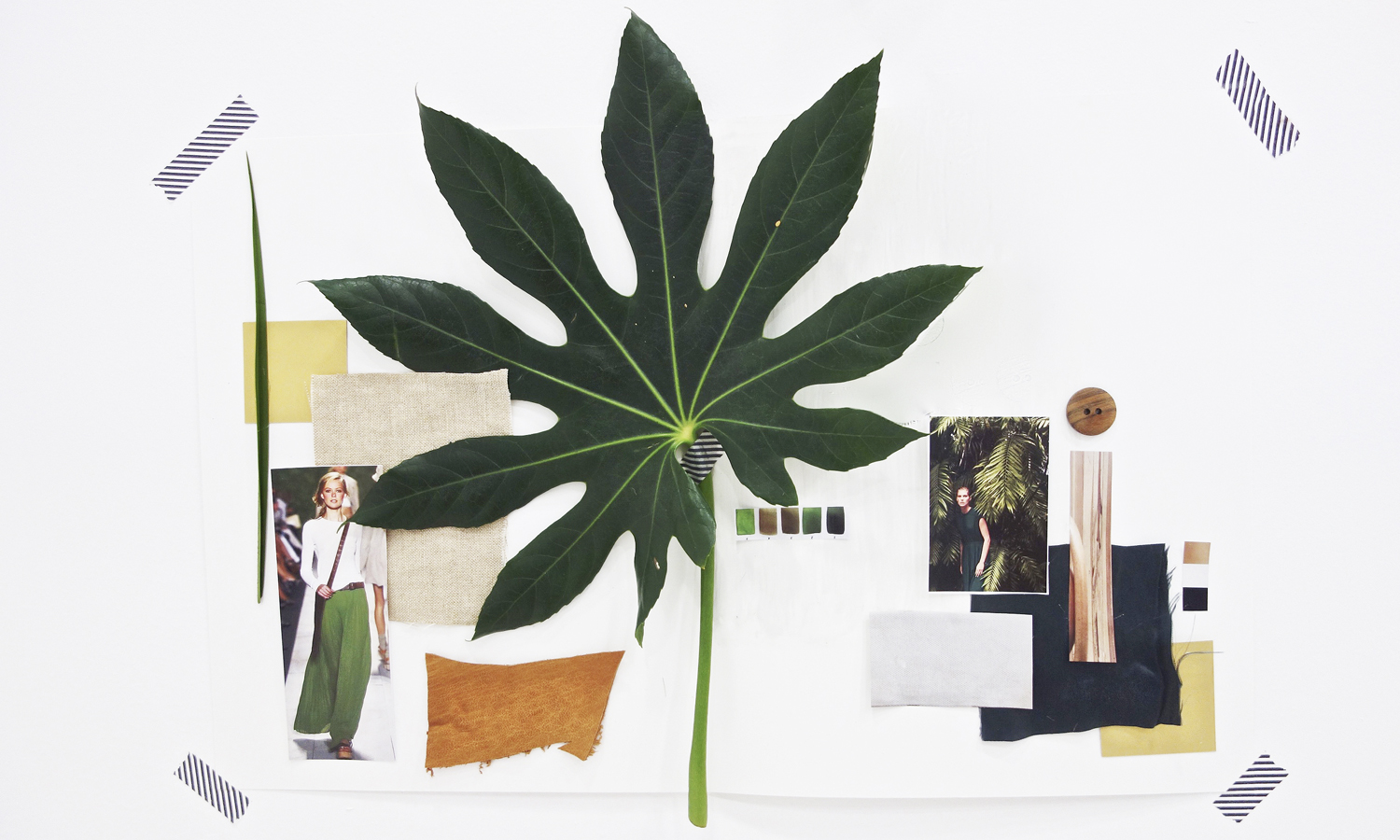 Uno de los moodboard de Gudy Herder.
