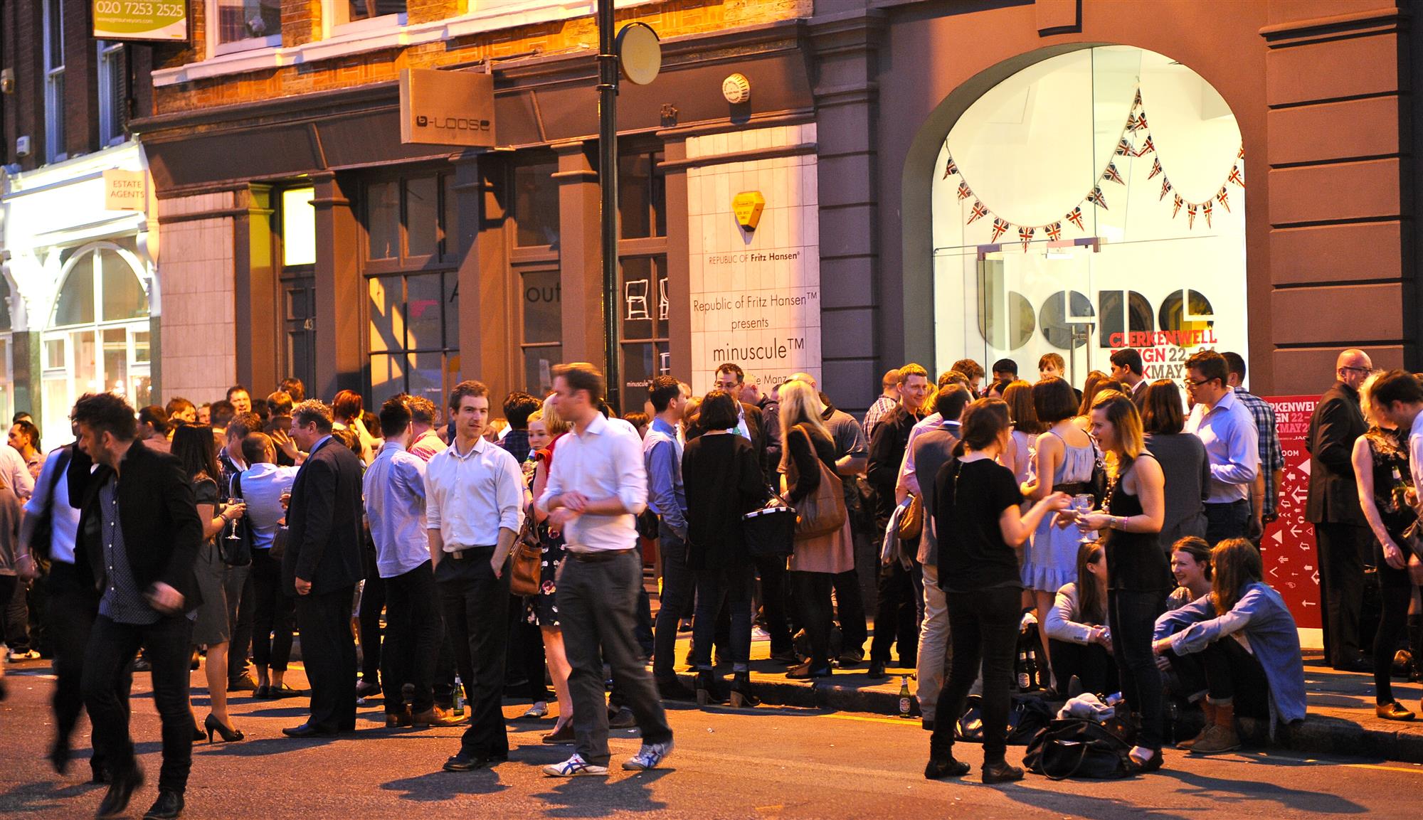 Es la gran fiesta del barrio de Clerkenwell.
