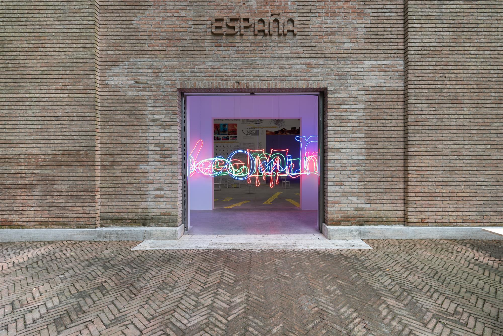 Pabellón de España en la Bienal de Venecia.