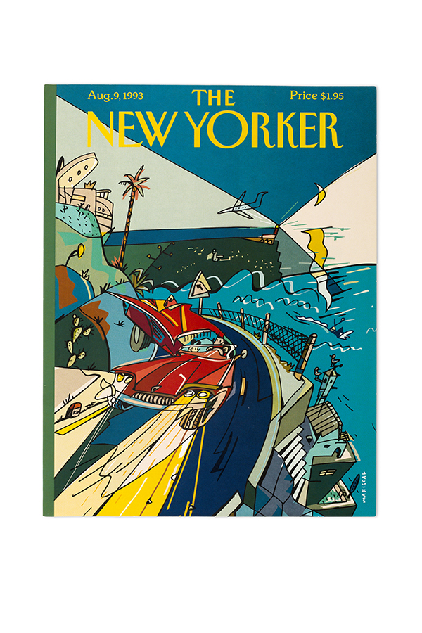 Portada de 'New Yorker' por Javier Mariscal.
