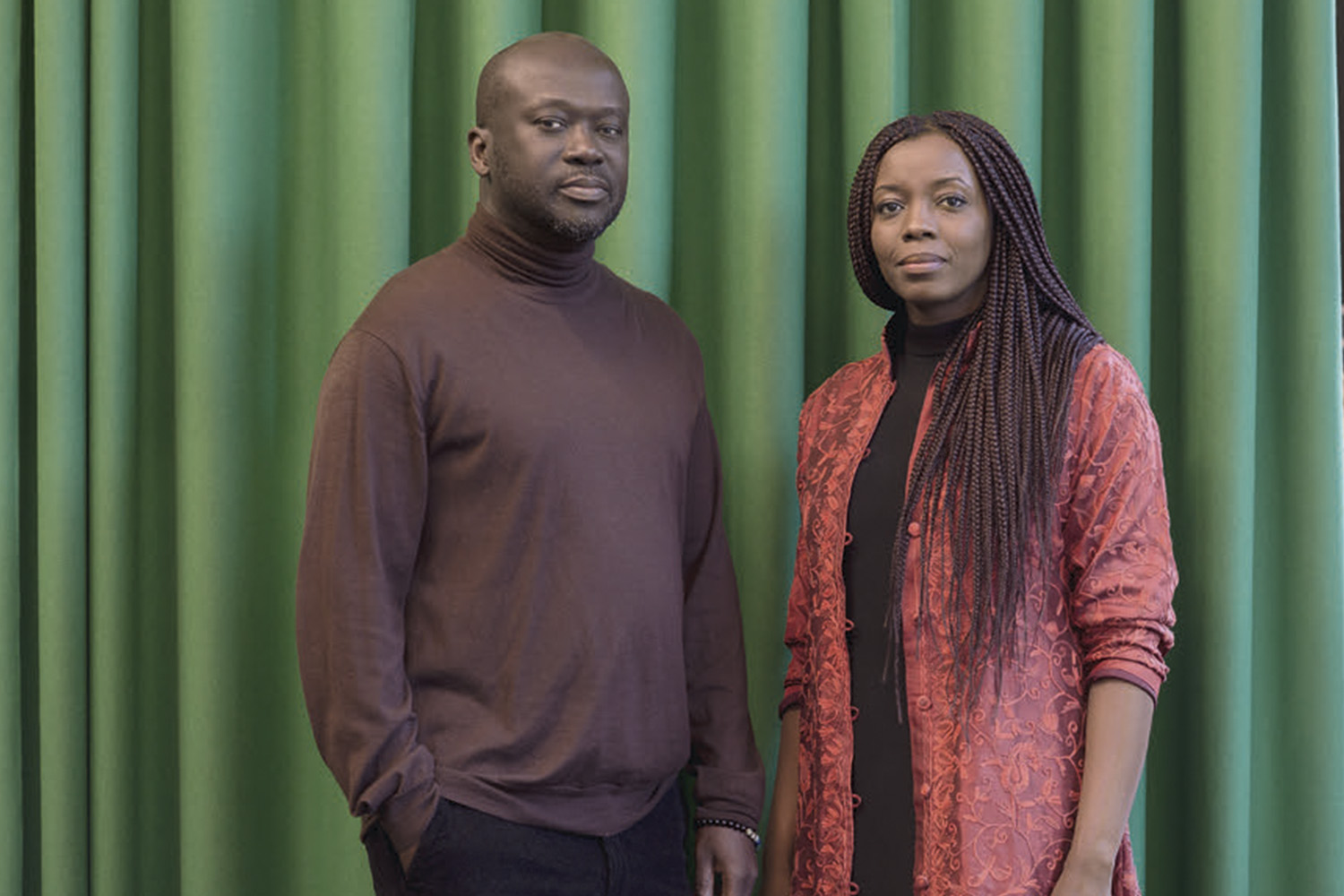 Sir David Adjaye y Mariam Kamara. Arquitectos Mentor y Protégé de 2018.
