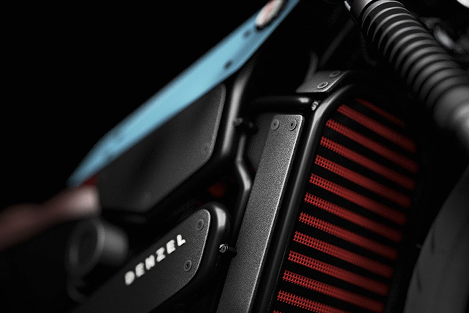 Detalle de la Electric Cafe Racer 2.
