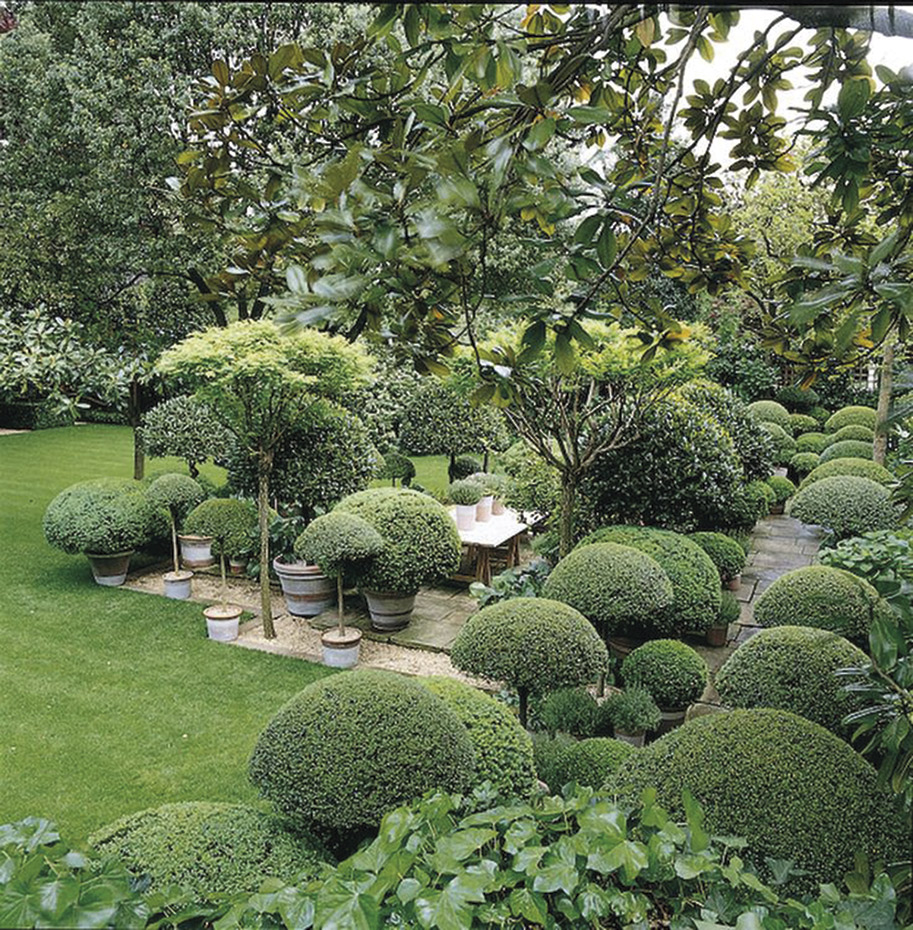 Plantar y comer. Jardín de Anouska Hempel Design. 