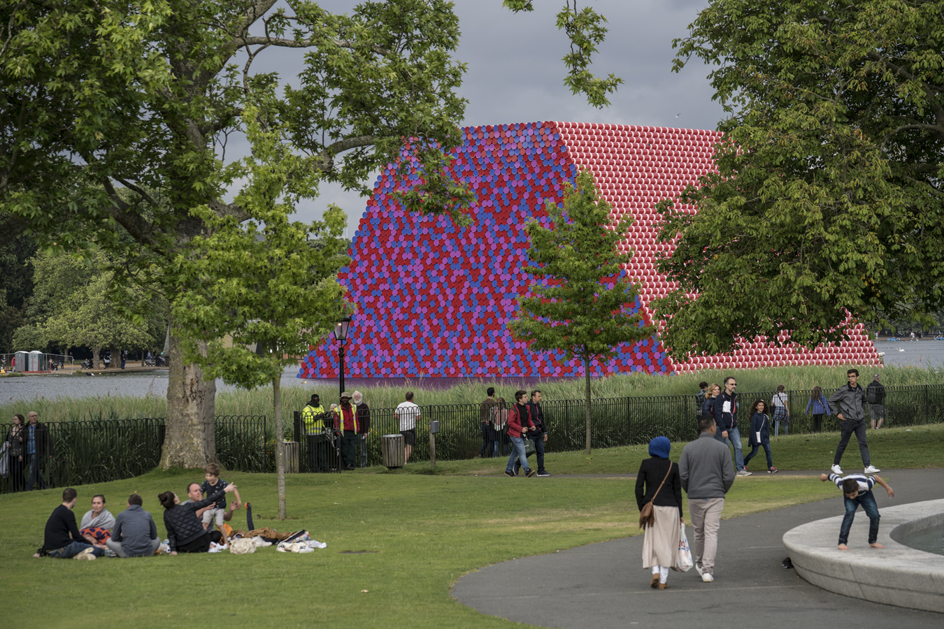La Gran Mastaba desde Hyde Park. 
