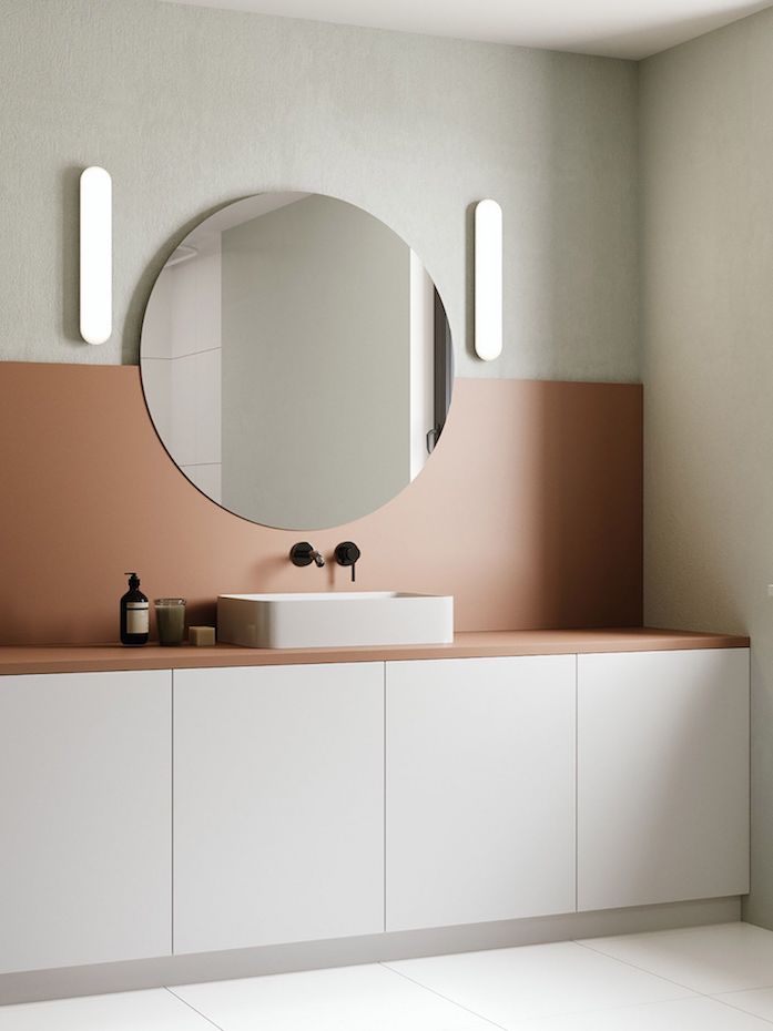 Baño sin ornamentos