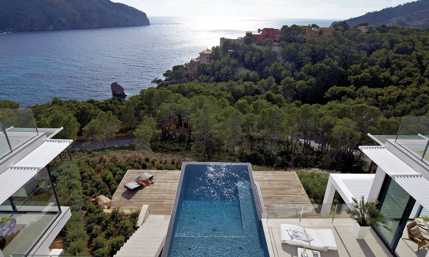 Franklin Design Associates casa blanca piscina 10. 