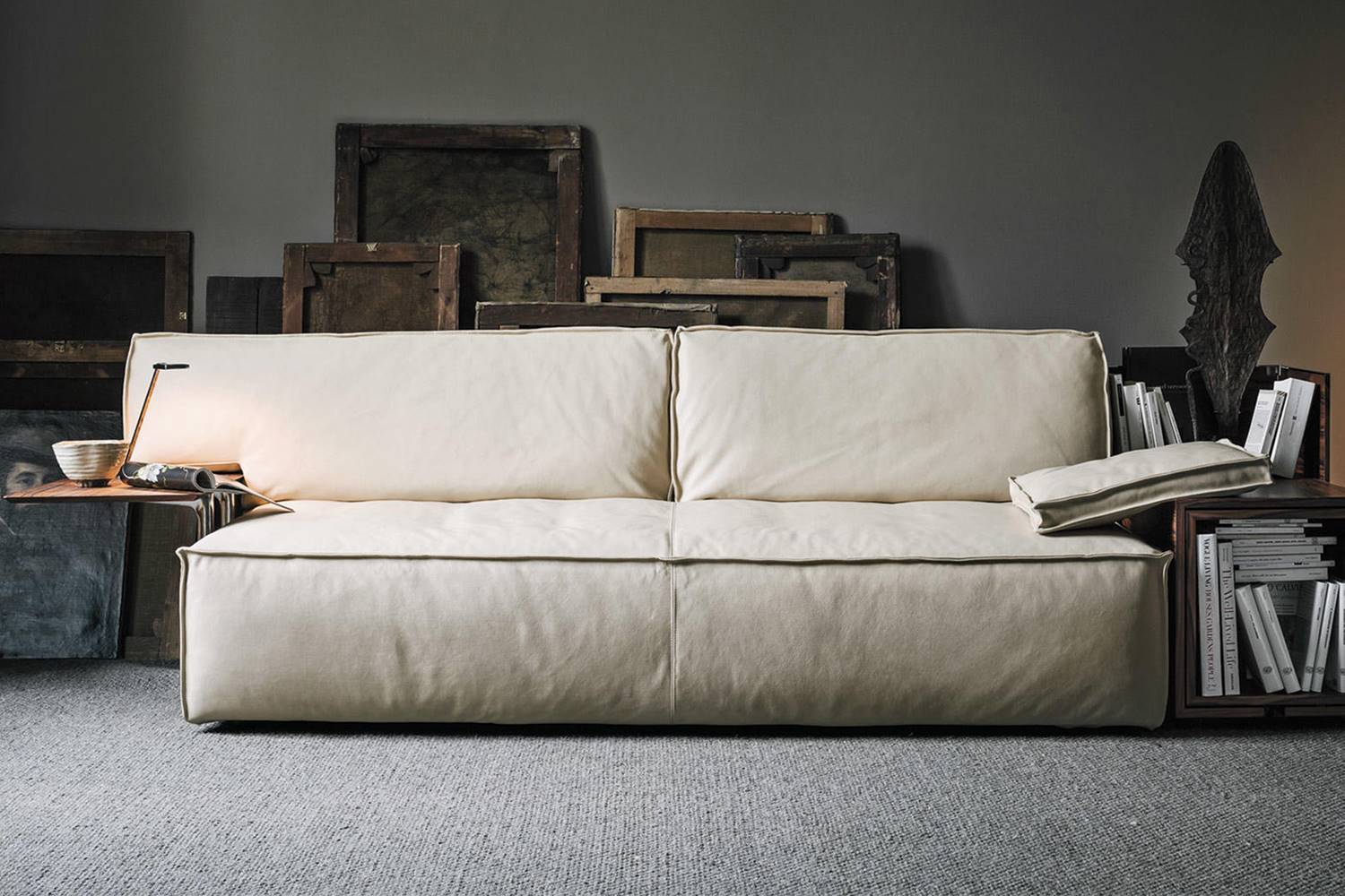 Sofá Myworld, de Philippe Starck para Cassina.
