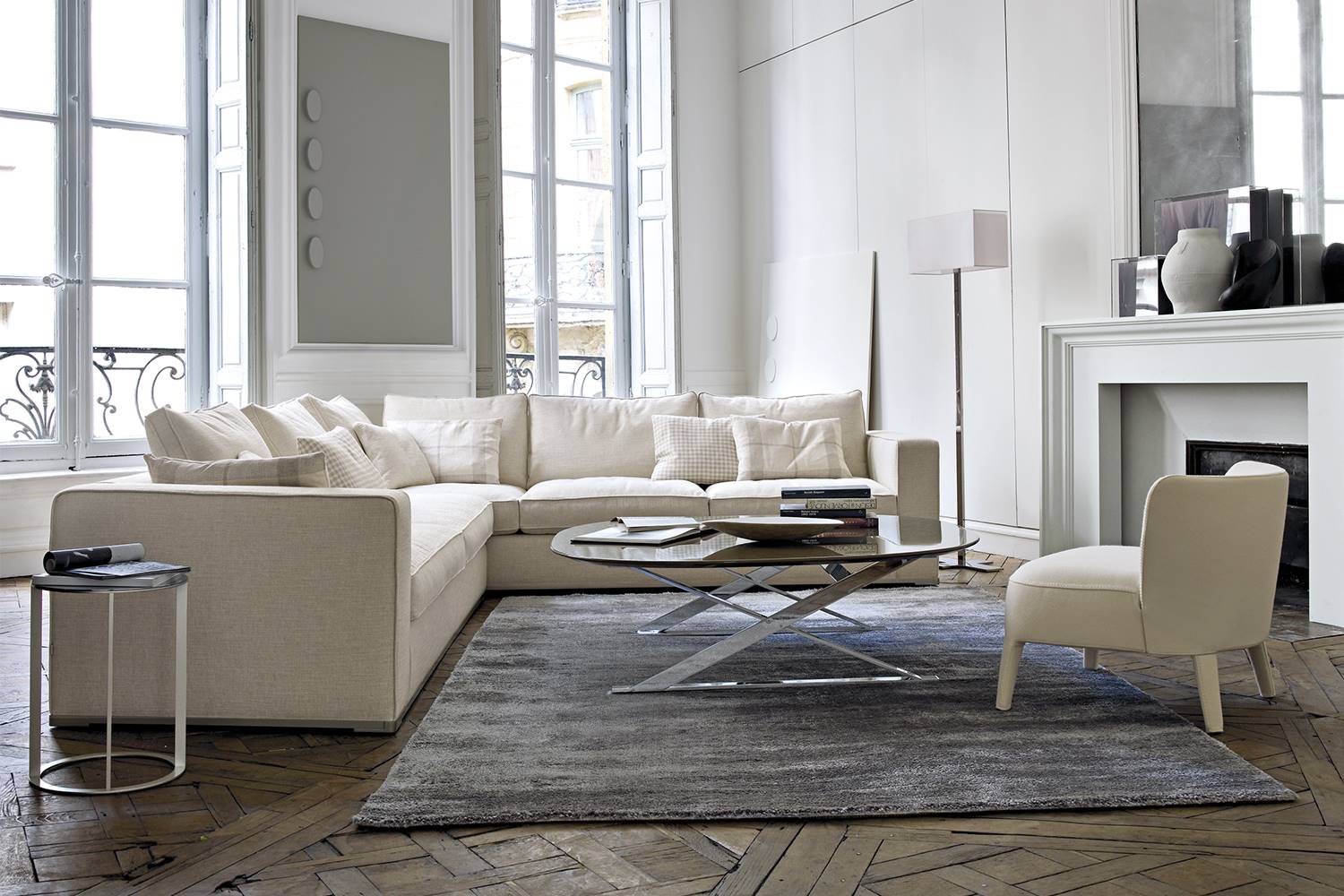 Sofá Omnia, de Antonio Citterio para B&B Italia.
