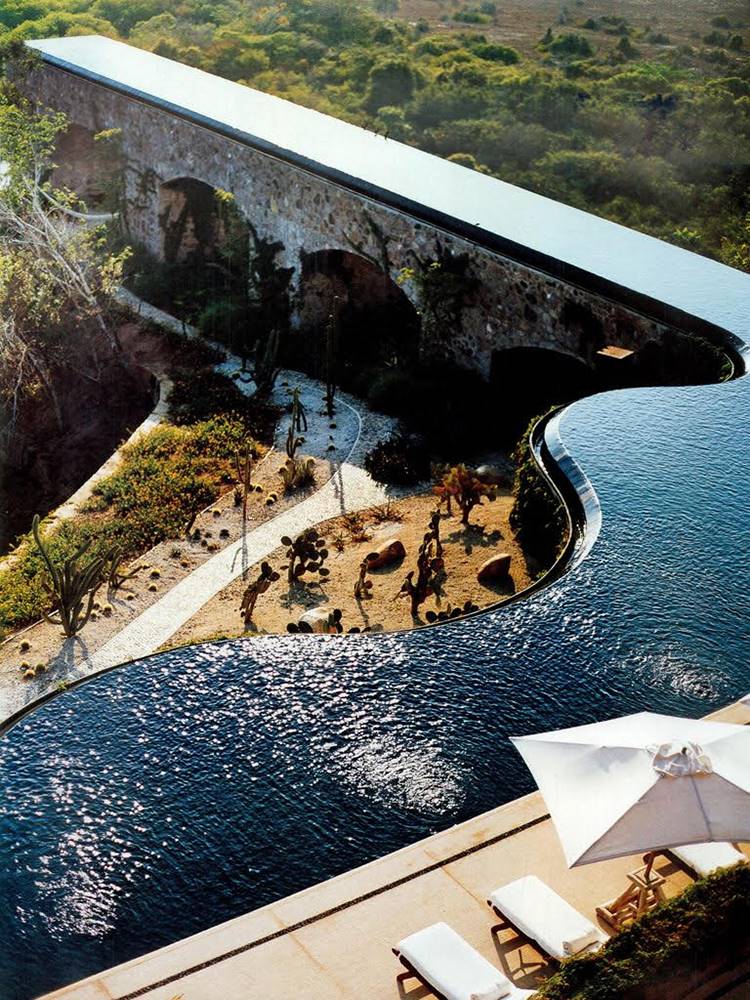 piscina de Marcel Marongiu. Puro alarde