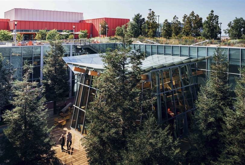 Nueva sede de Facebook, por Frank Gehry
