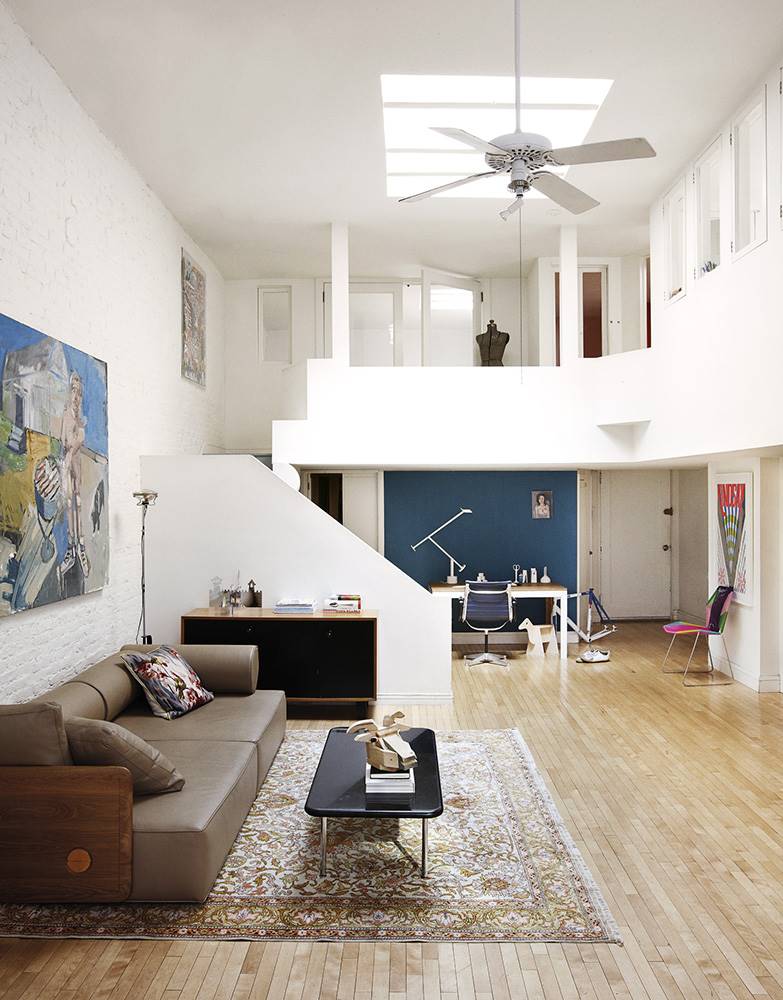 Loft del diseñador danés Søren Rose Kjaer en el distrito de Tribeca, Manhattan.
