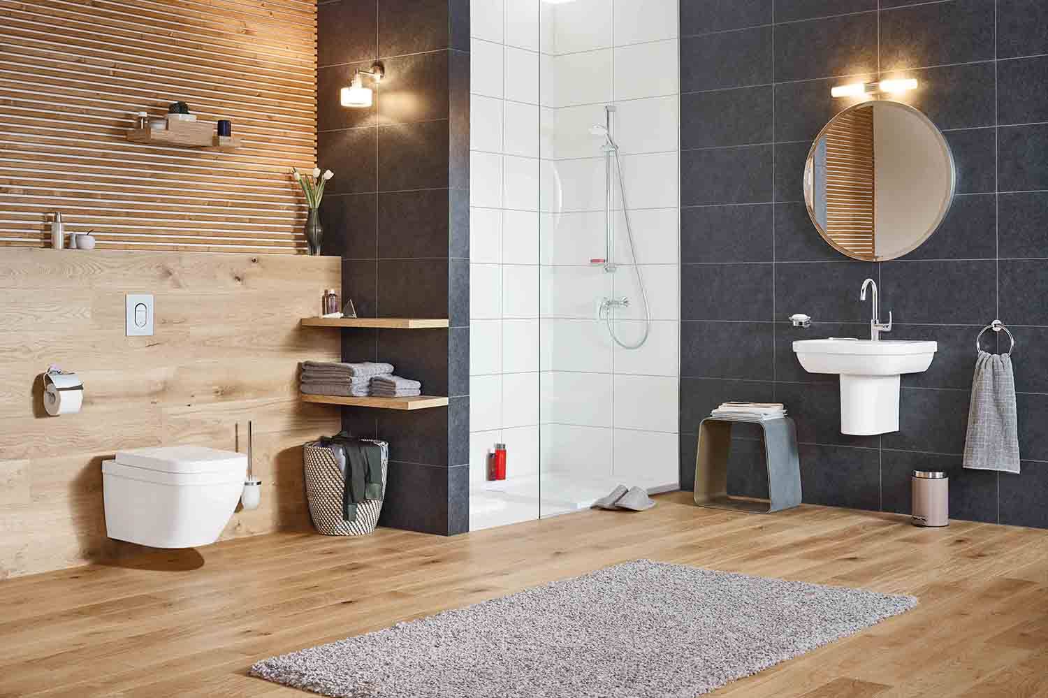 Reforma de baño completo. Diseño de baño moderno