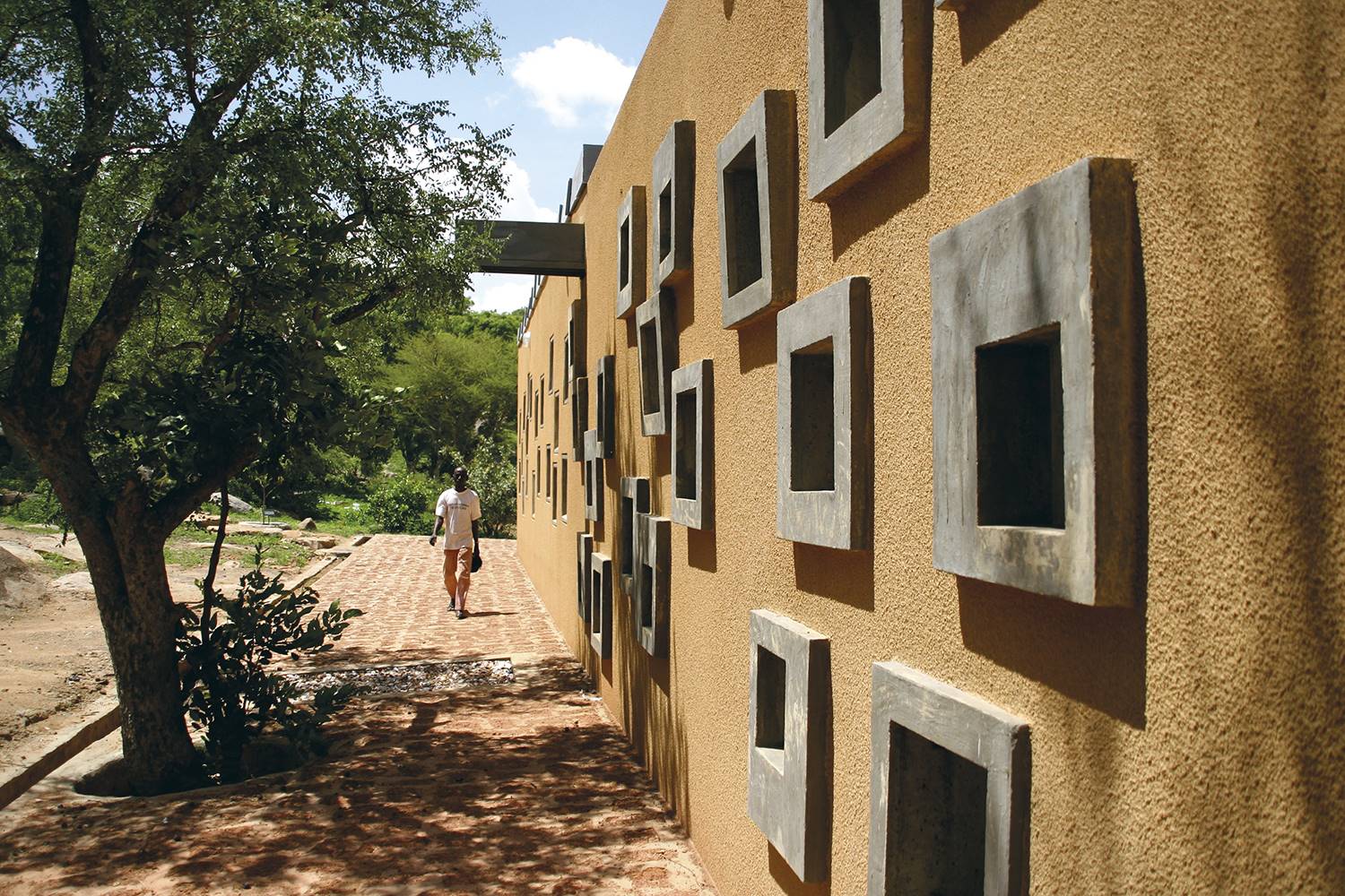 Escuela secundaria en Damo, Burkina Faso.
