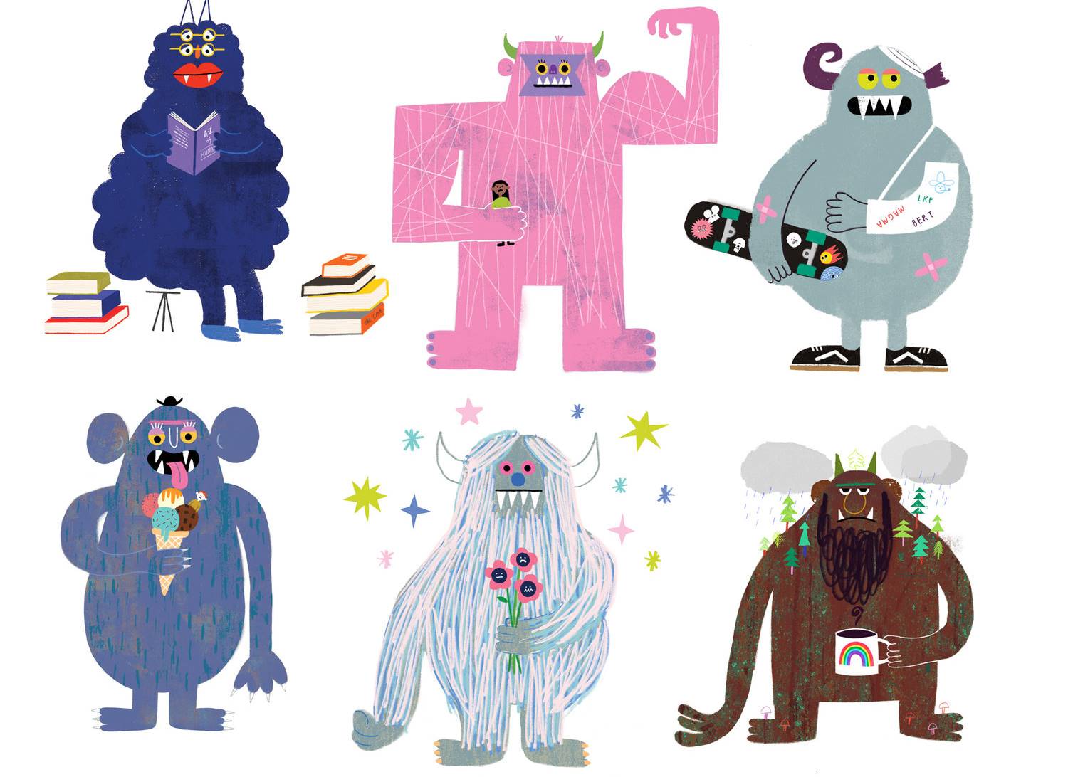 Los monstruos de Rob Hodgson