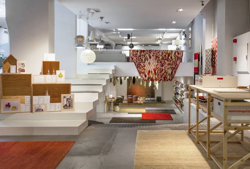Showroom nanimarquina en Barcelona