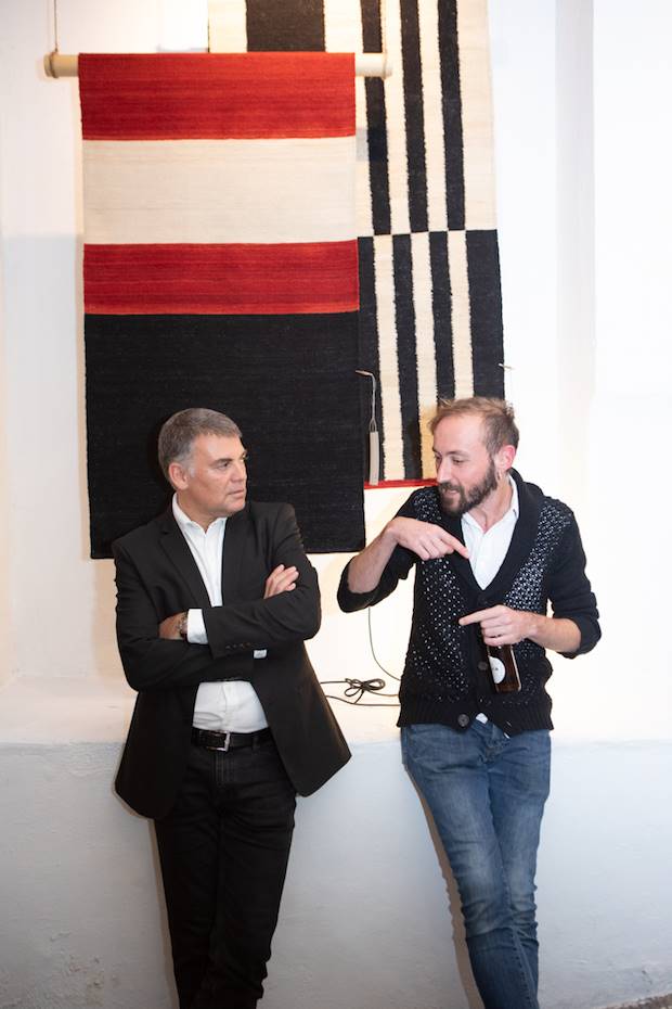 David Quesada, redactor jefe de Arquitectura y Diseño junto a José L. Aguilar de Oiko Design.. David Quesada, redactor jefe de Arquitectura y Diseño junto a José L. Aguilar diseñador de Oiko Design.