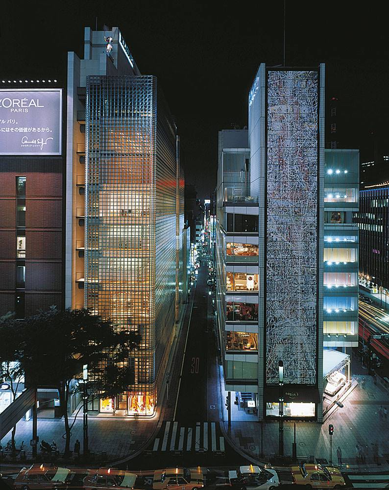 Sede de Hermès en Tokio, por Renzo Piano