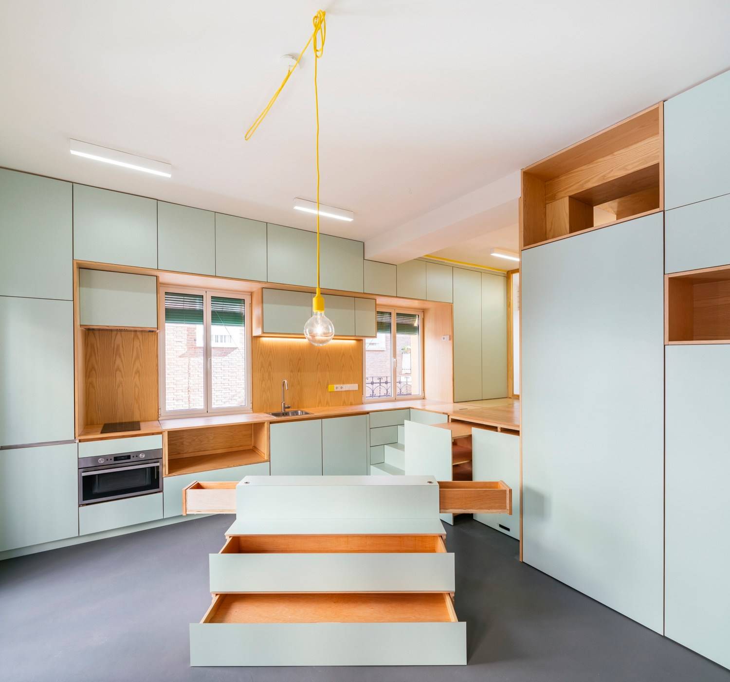 Proyecto Yojigen Poketto, por estudio Elii