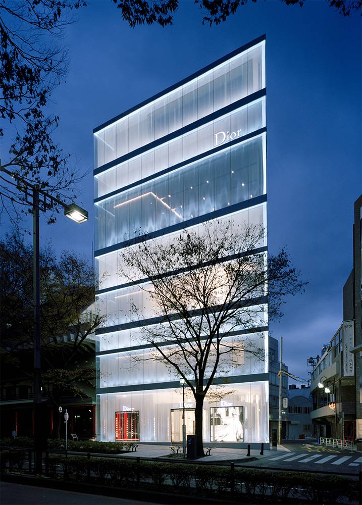 Dior Omotesando, por SANAA