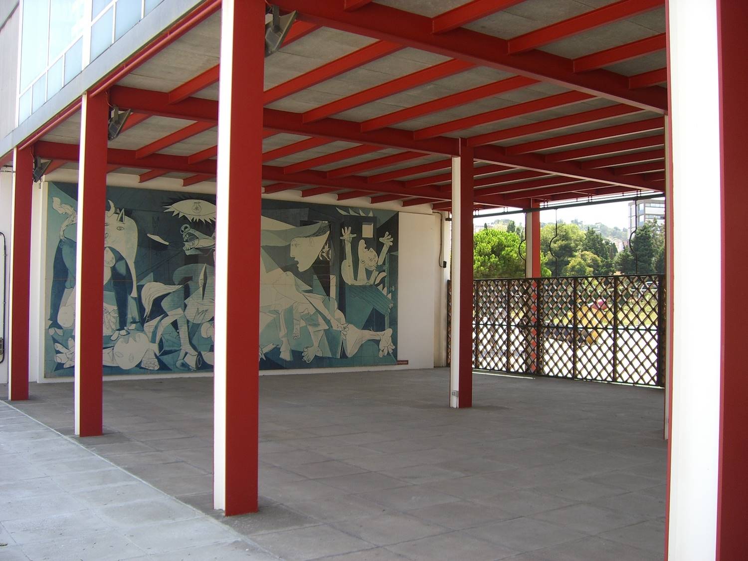 Pabellón de la República.
