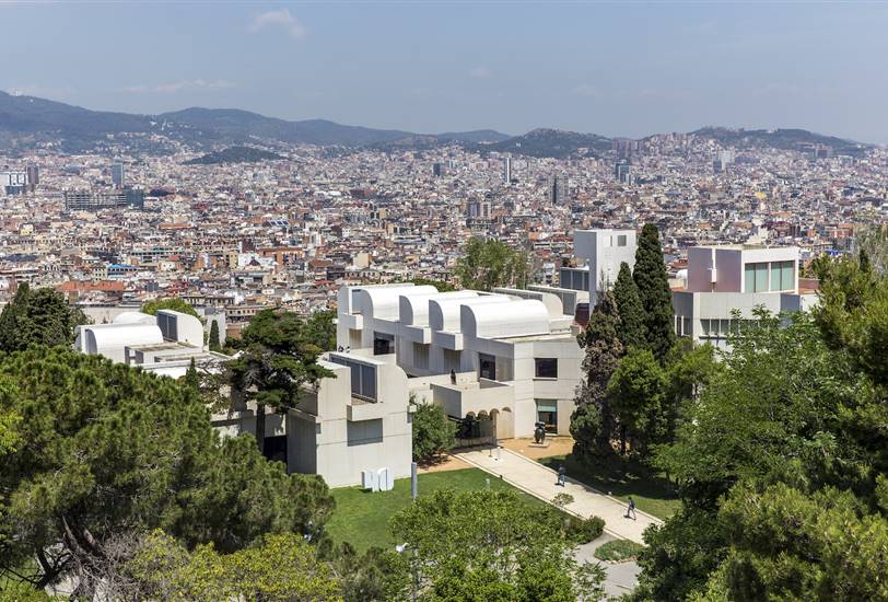 Vistas de la Fundación Miró