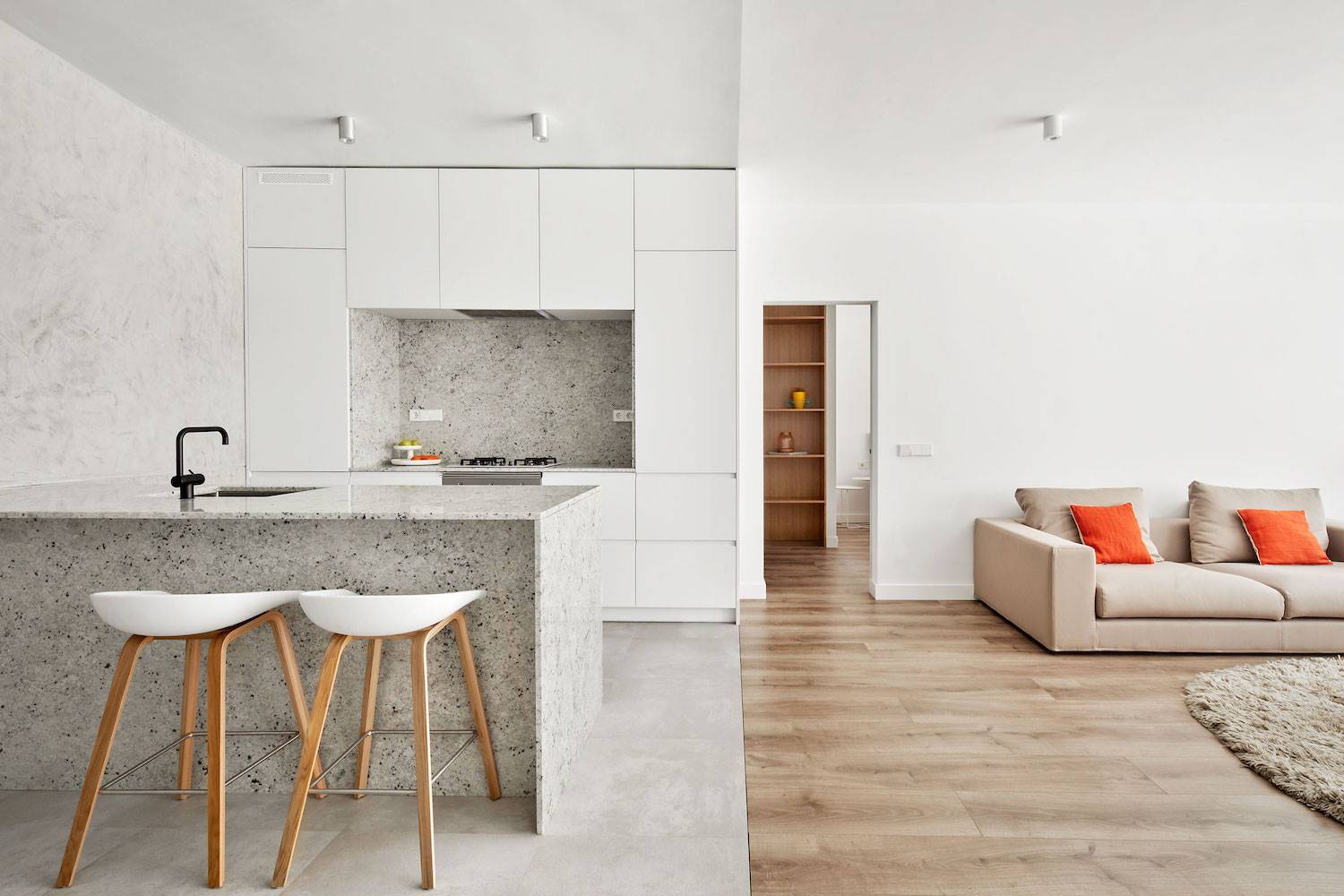 Apartamento Villarroel, por Raúl Sánchez Arquitectos. 