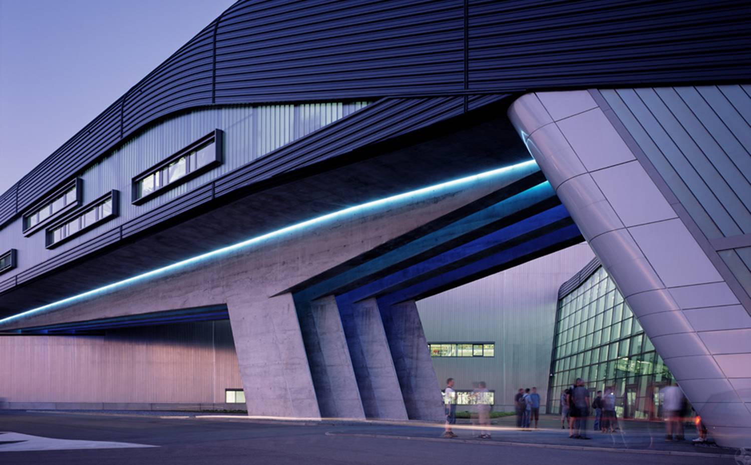 Fábrica BMW en Leipzig.
