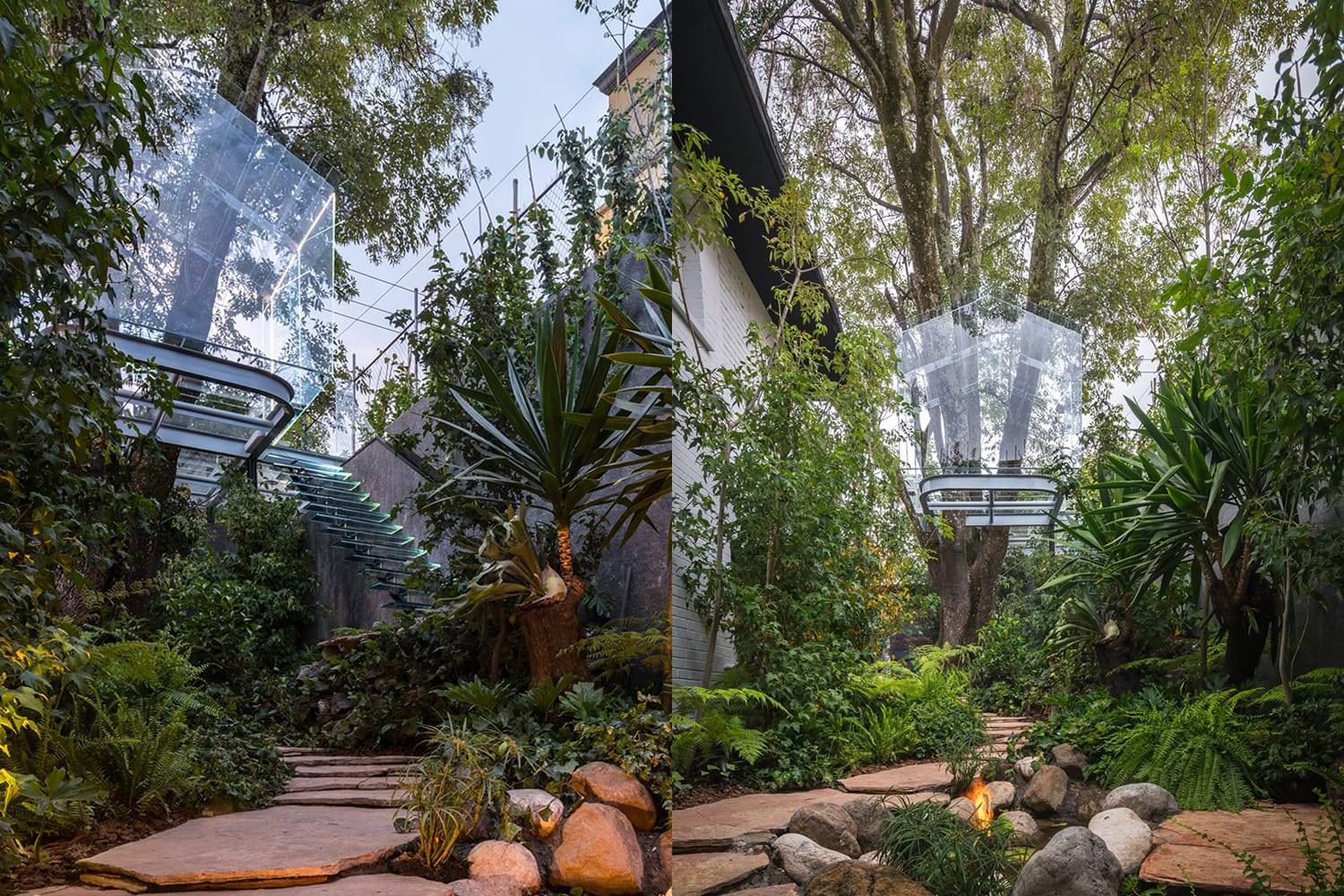 Gerardo Broissin ha bautizado el proyecto como chantli kuaulakoyokan. O, lo que es lo mismo, casa en la copa del árbol.