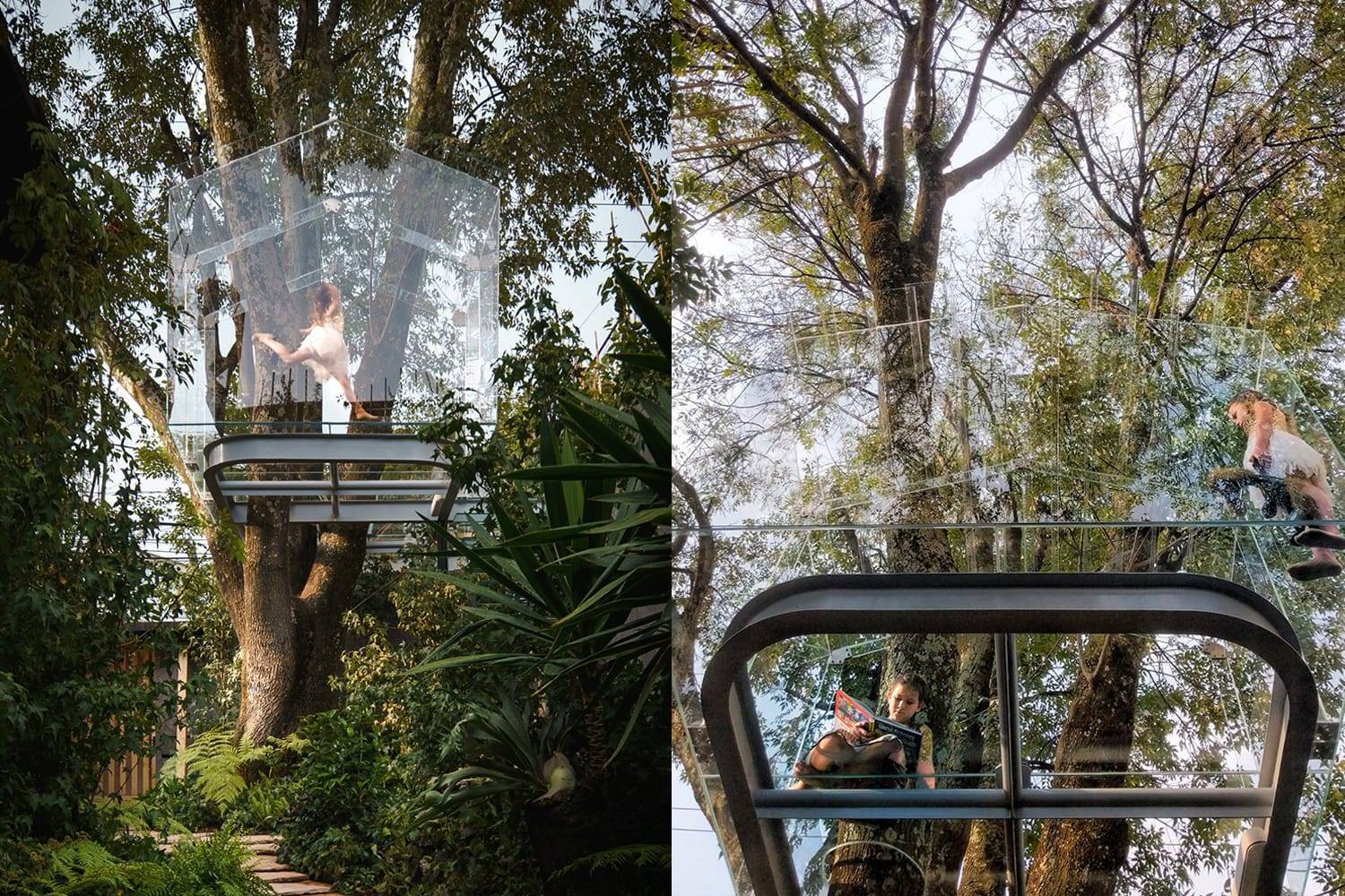Cabaña en el árbol, por Gerardo Broissin