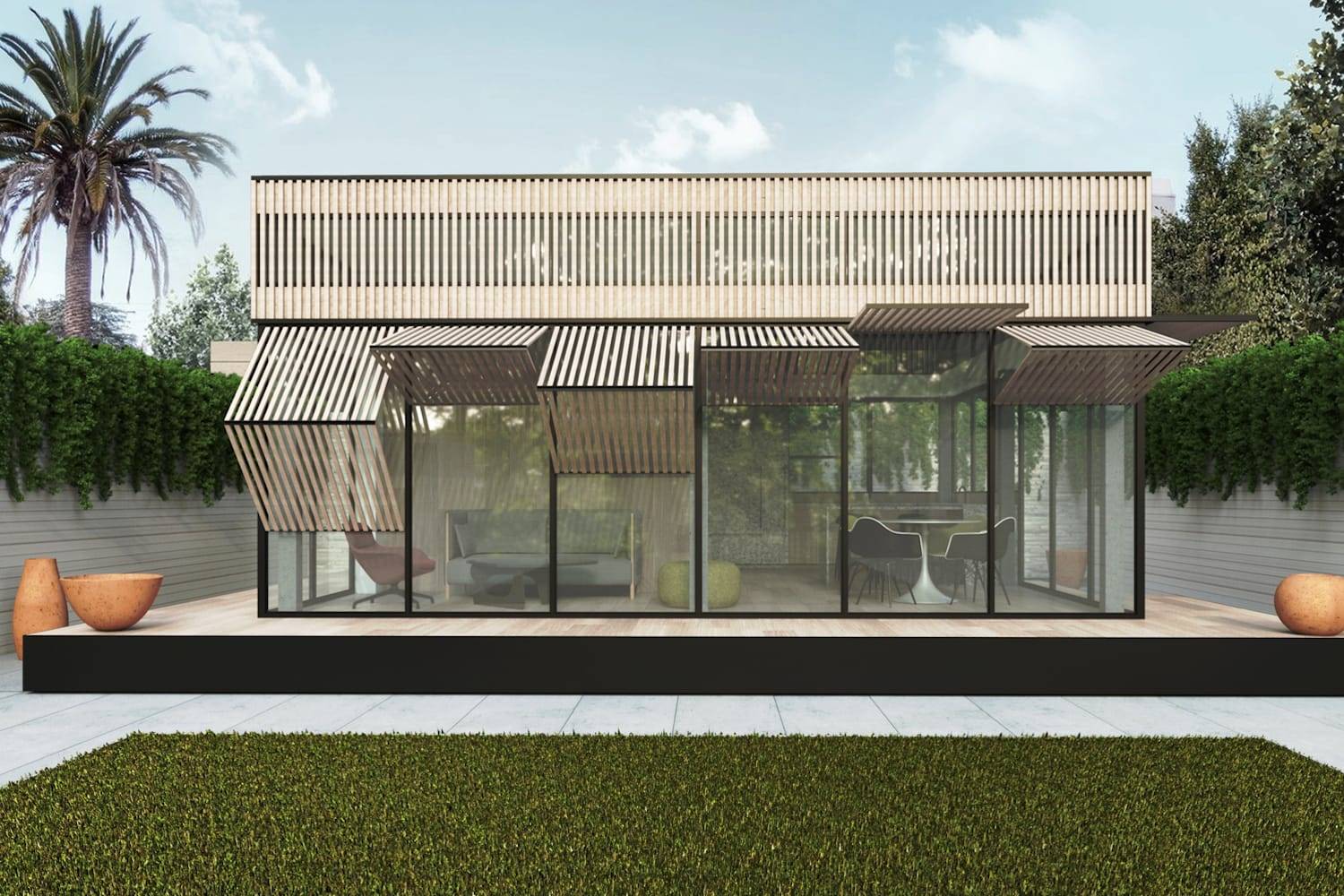 Casa prefabricada LivingHomes YB1, de Yves Béhar 
