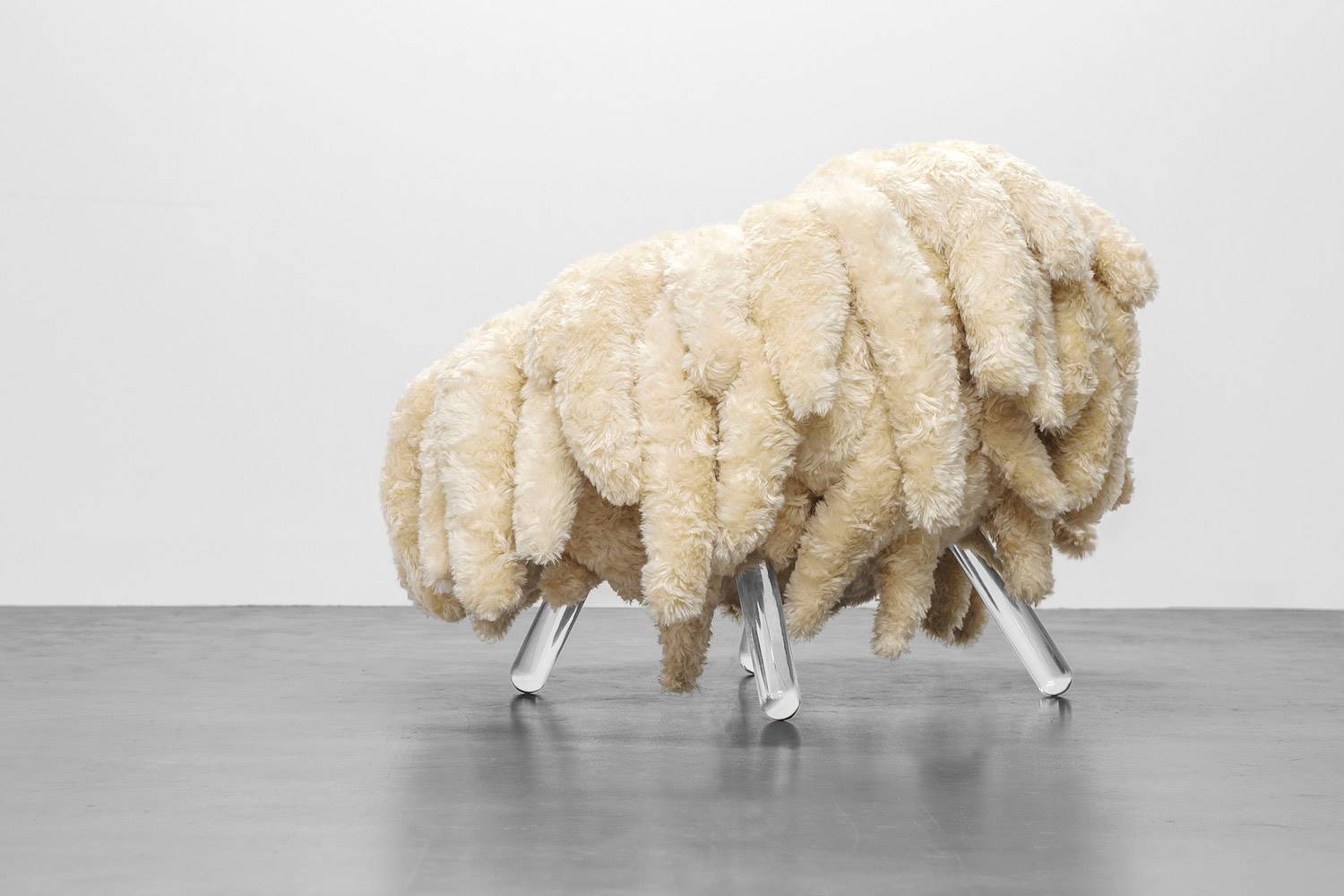 El sillón Morbido, diseñado para disfrute del tacto