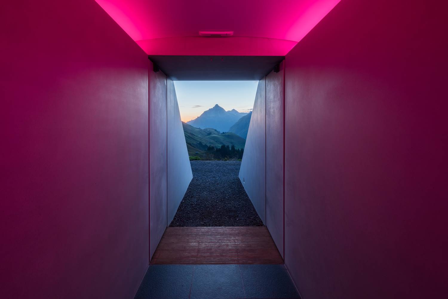 Último 'Skyspace', en Lech am Arlberg (Austria), abierto hasta el 19 de abril de 2019.