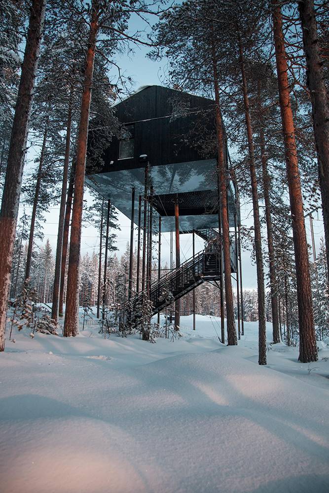 casas en arboles the 7th room snohetta Johan-Jansson. 