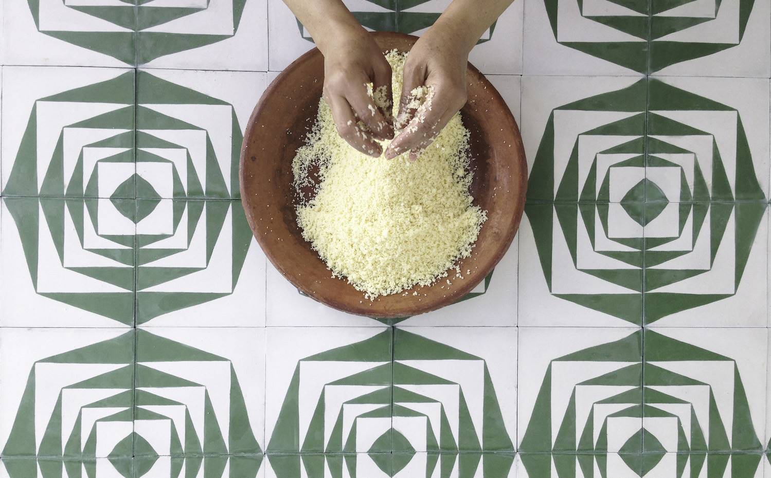 Colección de baldosas y azulejos Op Art de la firma Popham Design. 