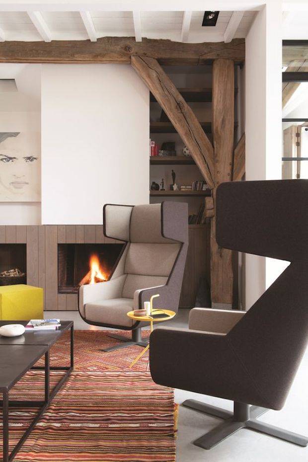 Muebles imprecindibles decoracion rustica. Sillones orejeros