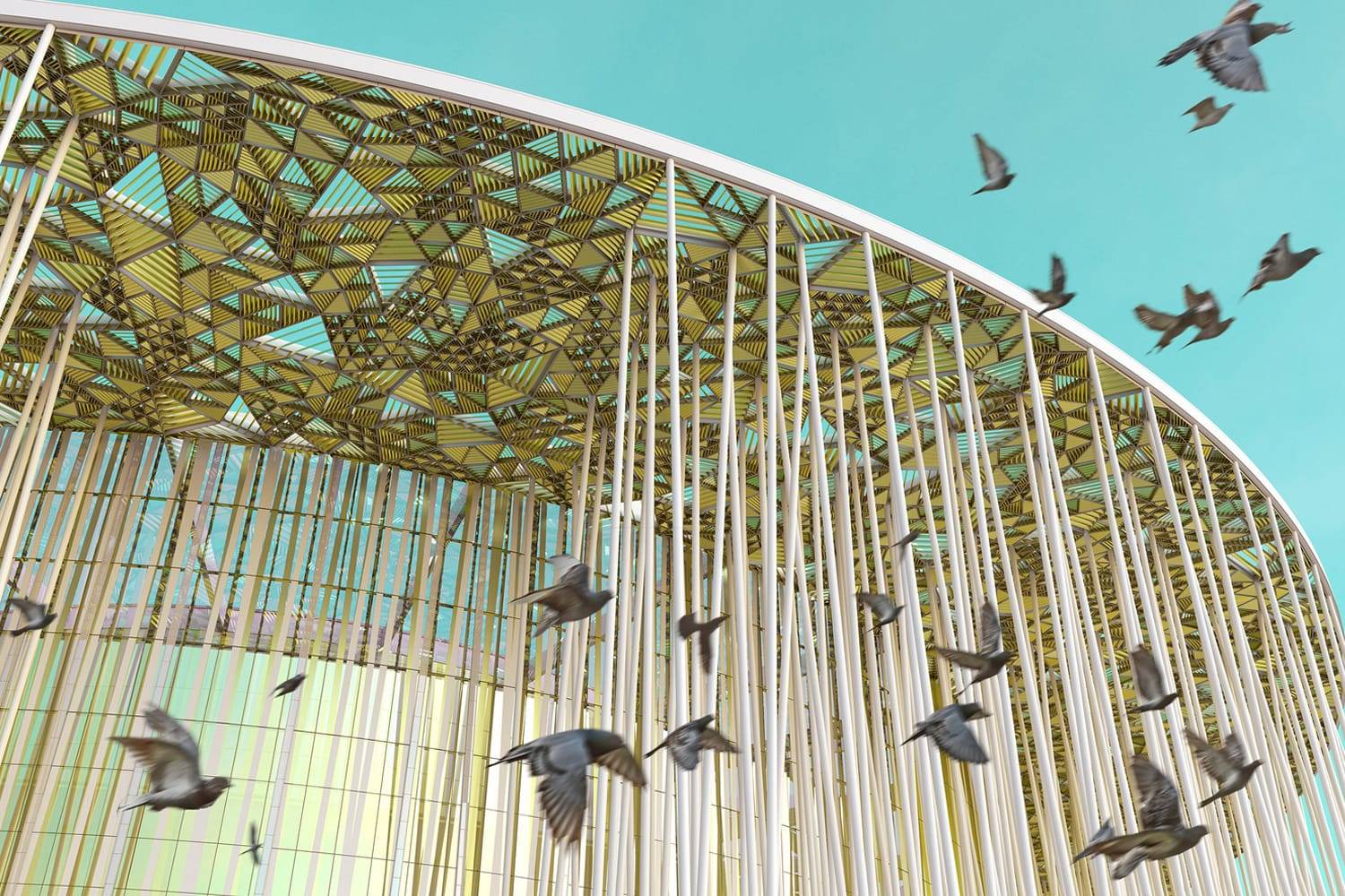 Wuxi Thaiu Show Theatre, de Steven Chilton Architects, es espectacular a simple vista.