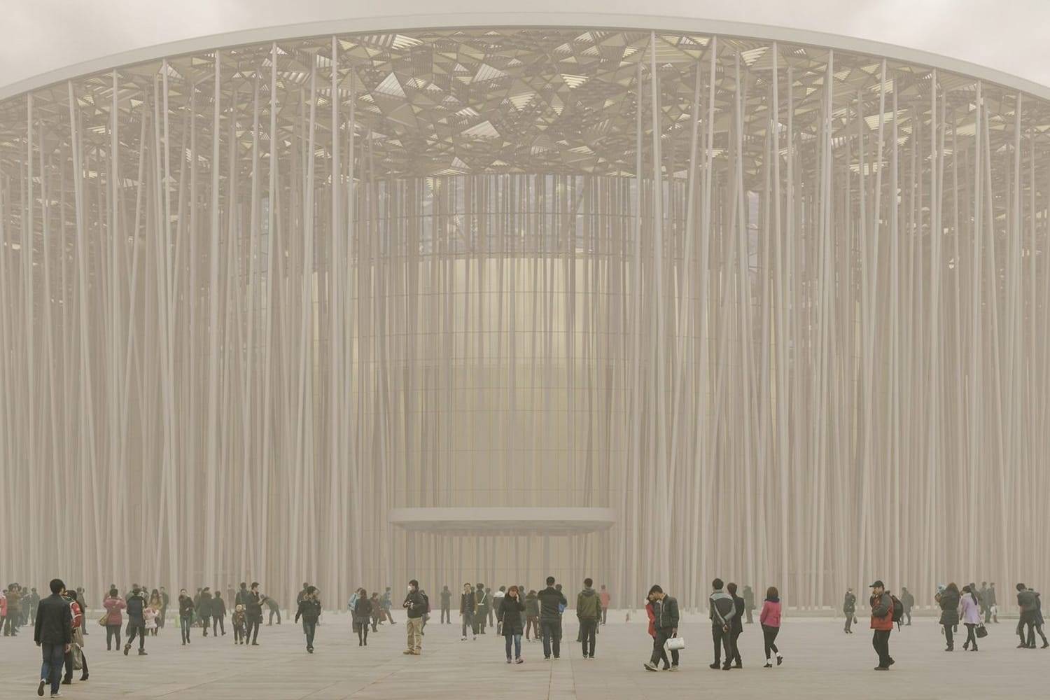 Wuxi Thaiu Show Theatre es, sin duda, una de las mejores obras arquitectónicas de Steven Chilton Architects.