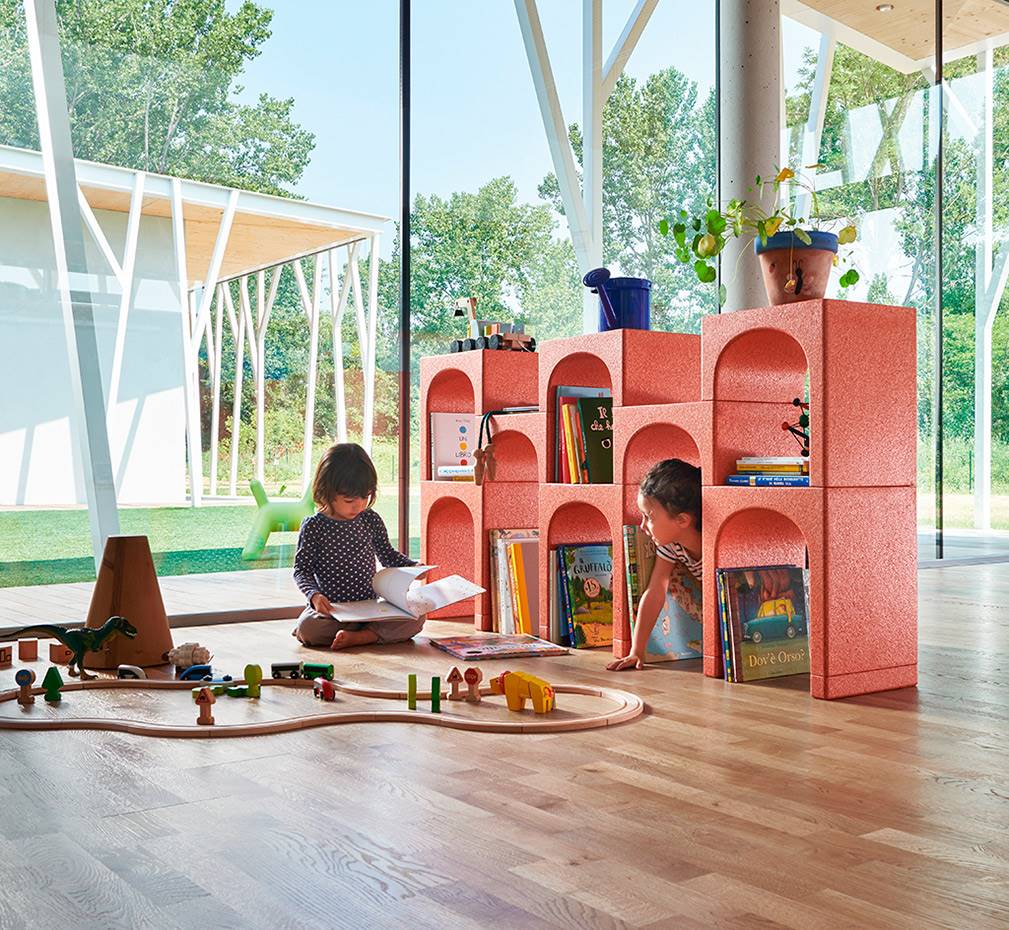 Magis-3. Librería modular Eur, de Giulio Iacchetti.