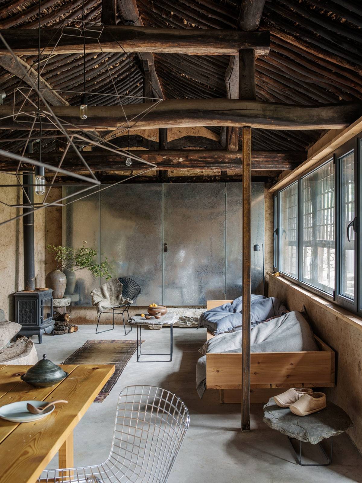 Reforma de casa de campo, por Christian Taeubert y Sun Min.
