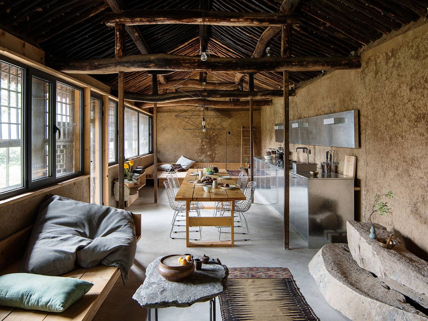 Reforma de casa de campo, por Christian Taeubert y Sun Min.