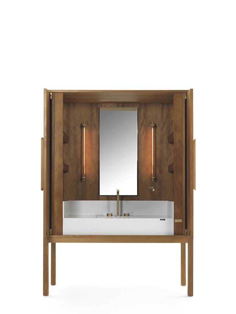 Credenza de baño DeKauri, de Daniel Germani.
