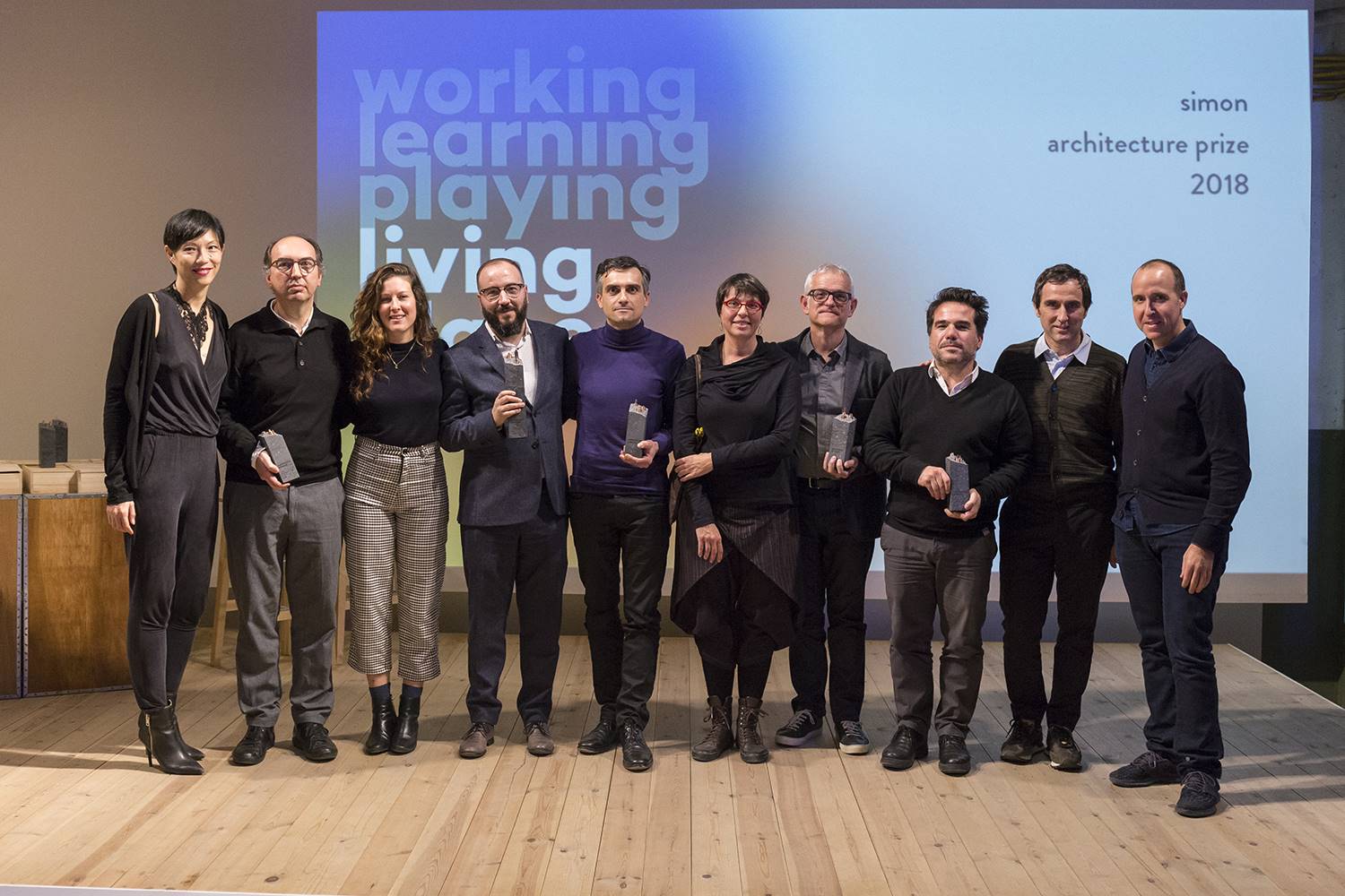 Jurado, ganadores y finalistas.
