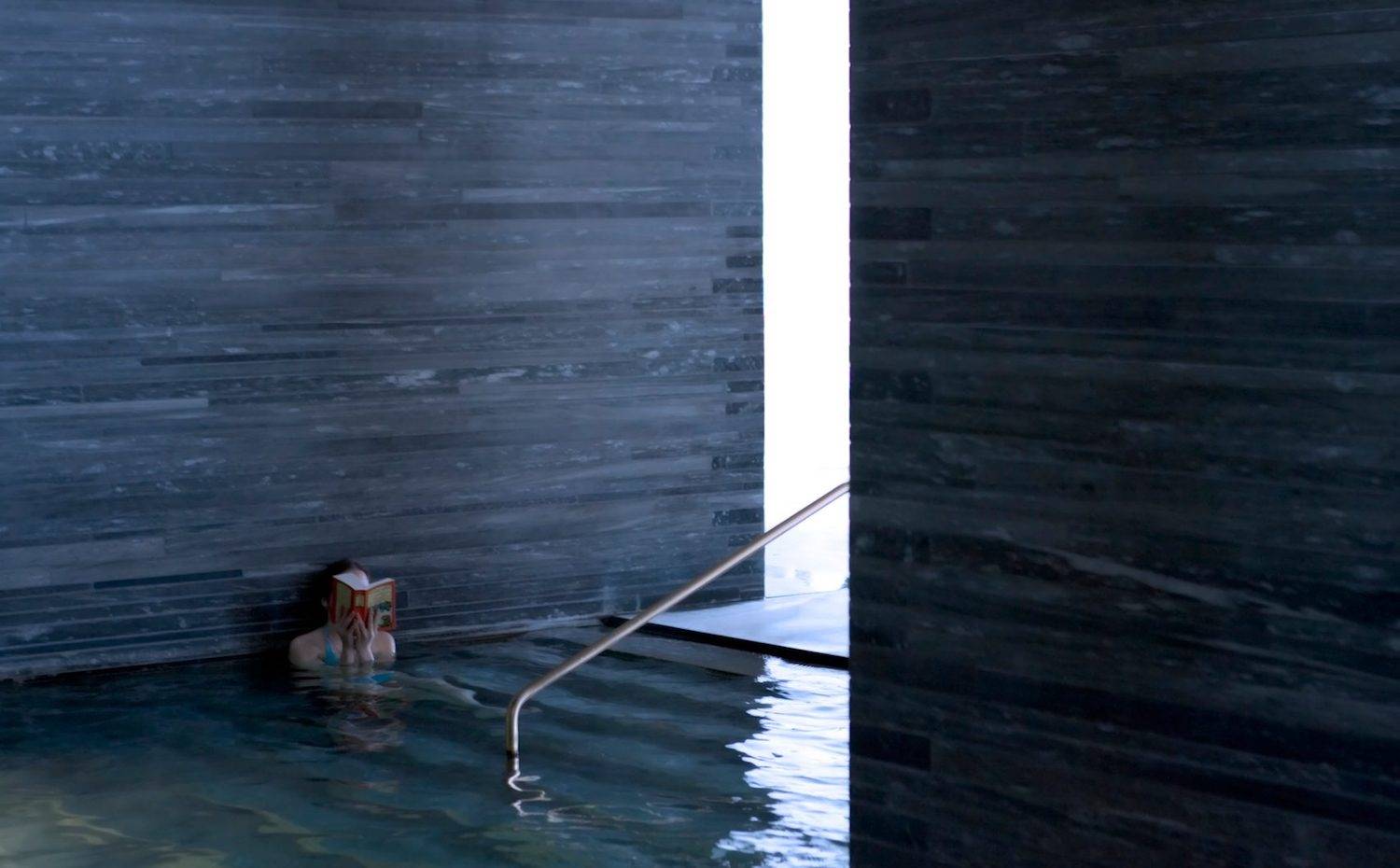 Peter Zumthor Thermes de Vals. [01] Un albornoz para disfrutar de un día en las Termas de Vals de Peter Zumthor