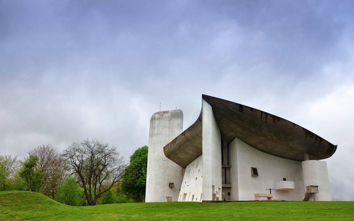 Ronchamp, Le Corbusier. [02] Alquiler de una caravana durante una semana