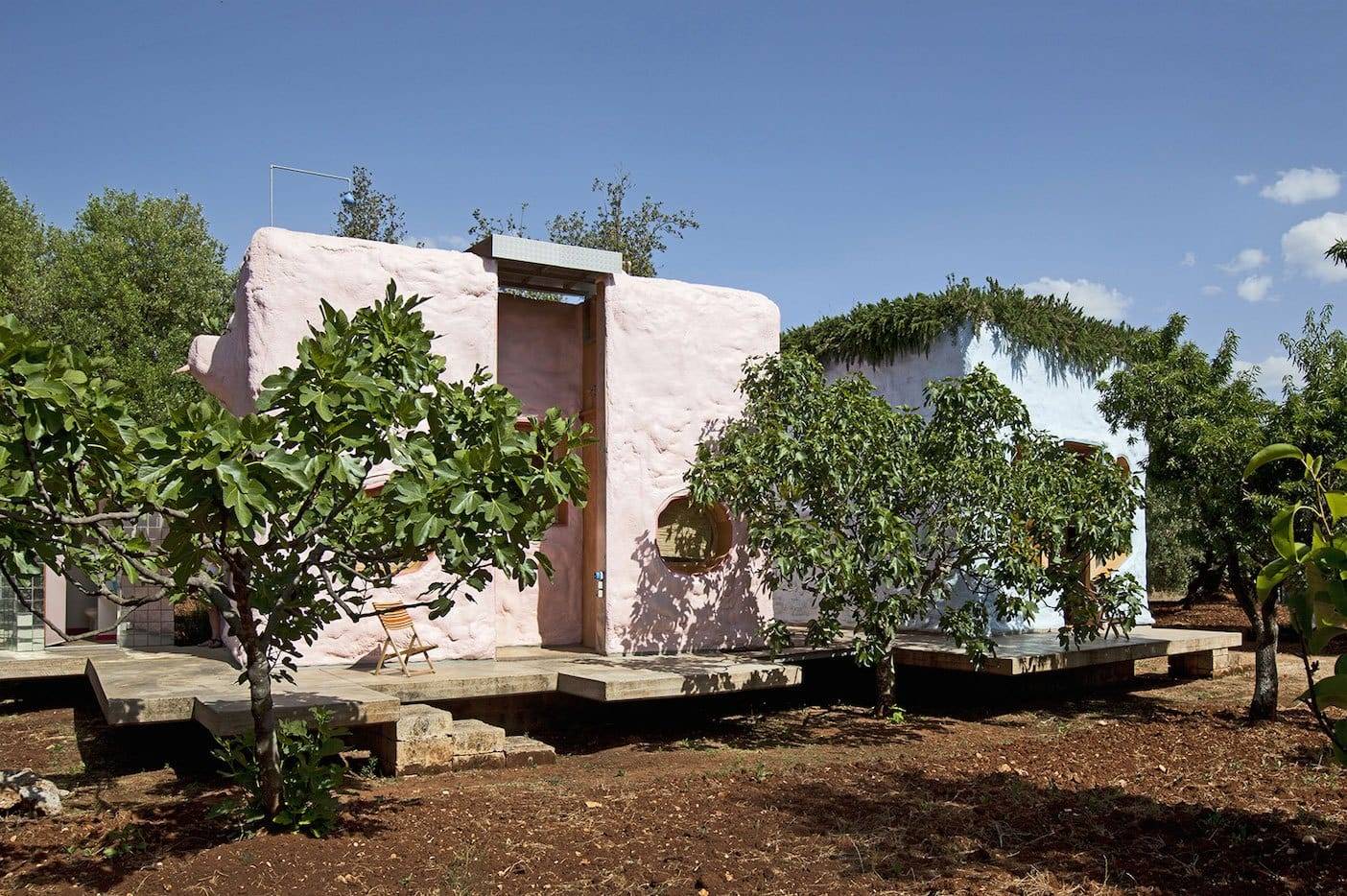 Casas Pescetrullo en Puglia, por Gaetano Pesce y Studio Talent.