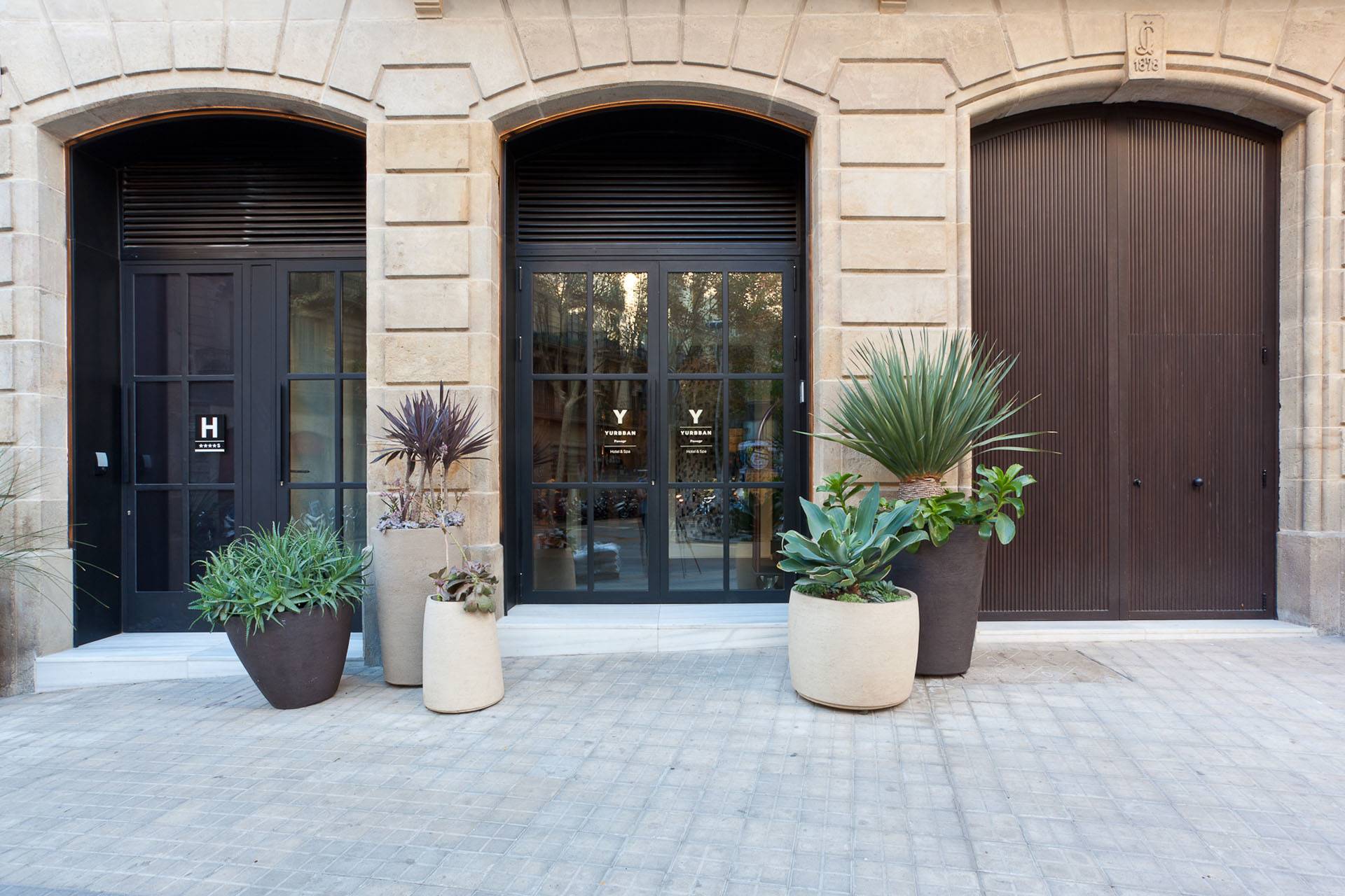 Entrada al Signature Spa.