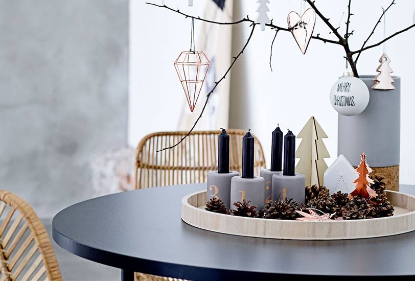 Detalles navideños para preparar una mesa perfecta estas fiestas.